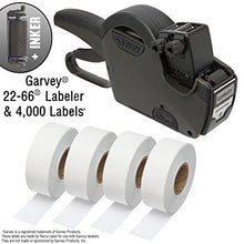 Garvey 22-66 One Line Price Marking Gun Kit: Includes Price Gun, 4,000 White Pricing Labels and Inker