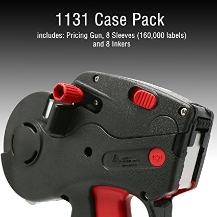 Monarch 1131 Pricing Gun With Labels Value Pack: Includes Monarch 1131 Price Gun, 160,000 White Pricemarking Labels, 8 Bonus Inkers