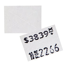 2216 White Pricing Labels for Garvey 22-66 / 22-77 / 22-88 Two Line Pricing Gun 9 Rolls - 9,000 Pricemarking Labels - With Bonus Ink Roll