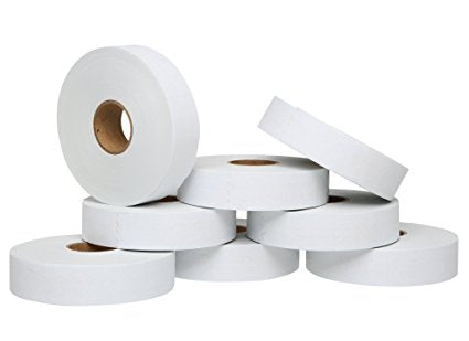White Pricing Labels for Monarch 1131 Pricing Gun - 1 Sleeve, 8 Rolls 20,000 labels, Adhesive Stickers - Ink Roll Included - Made in the USA