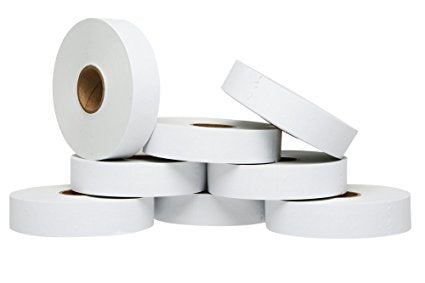 White Pricing Labels for Monarch 1136 Price Gun – 8 Rolls, 14,000 Pricemarking Labels – With Bonus Ink Roll Included