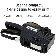 Perco Date Gun Labeler with Labels Date Coding Kit: Includes 8 Digits Gun Labeler, 10,000 White Labels, Label Remover, Bonus Ink Roll