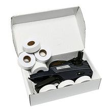 Perco Date Gun Labeler with Labels Date Coding Kit: Includes 8 Digits Gun Labeler, 10,000 White Labels, Label Remover, Bonus Ink Roll