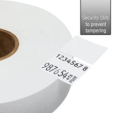 White Pricing Labels for Monarch 1136 Price Gun – Case of 8 Sleeves, 112,000 Pricemarking Labels Value Pack – Bonus Ink Rolls Included